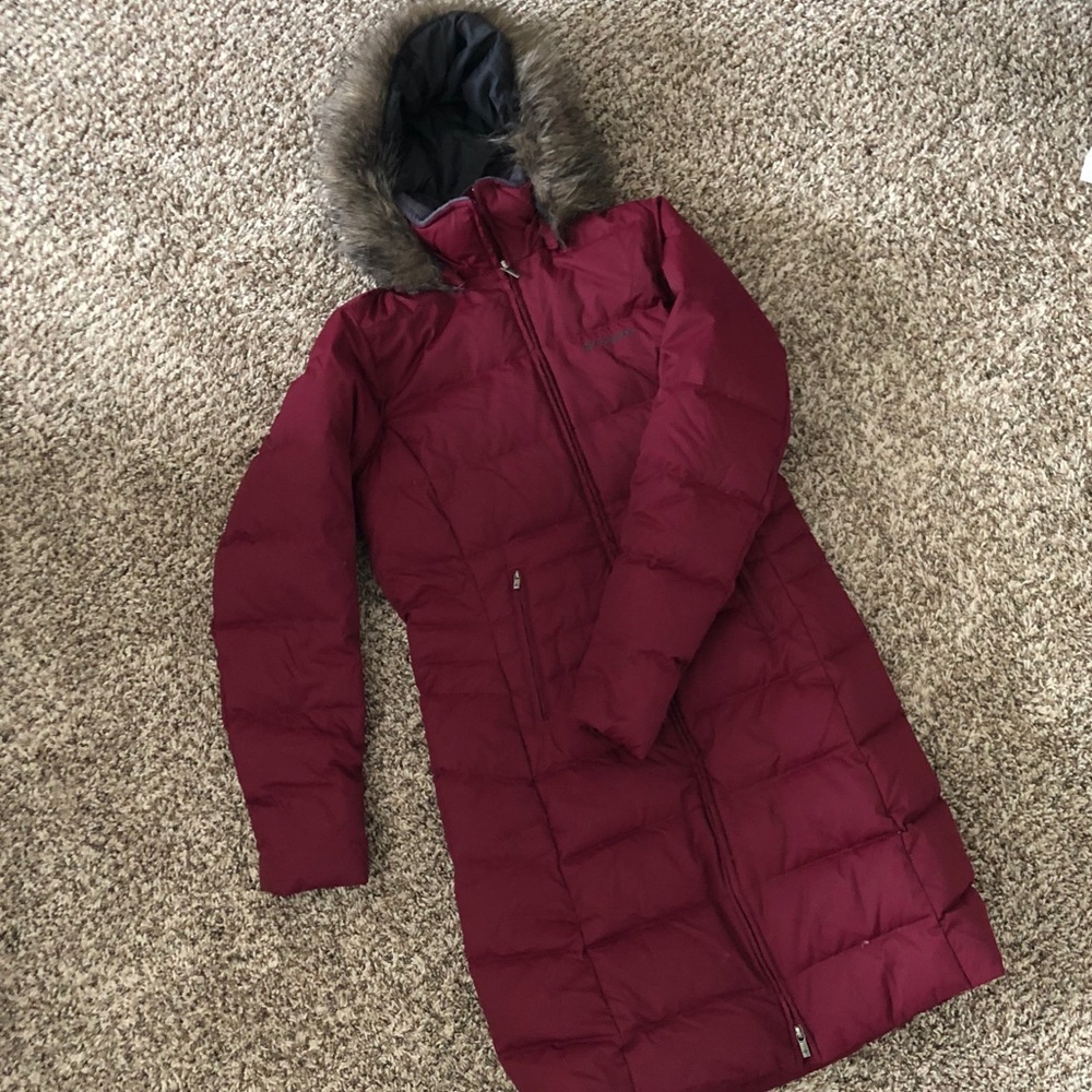 Long Columbia winter coat